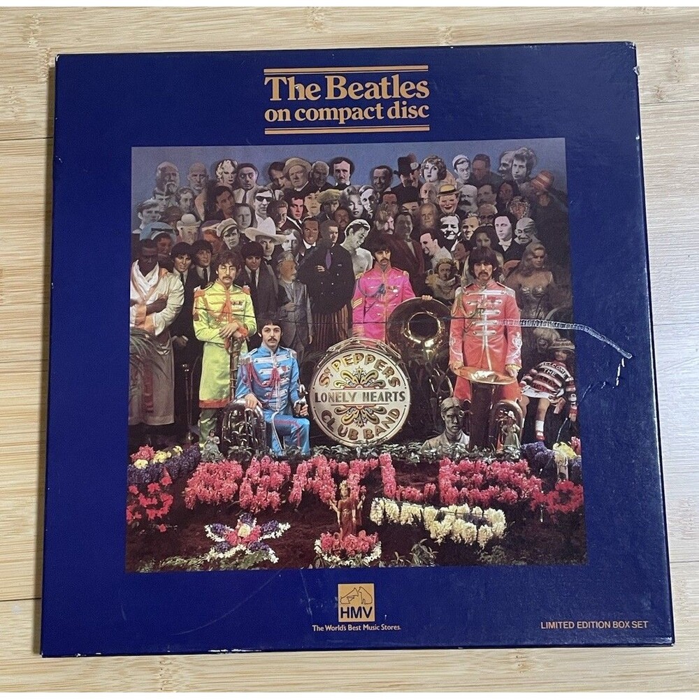Beatles Sgt Pepper HMV Limited Edition CD Box Set 1987